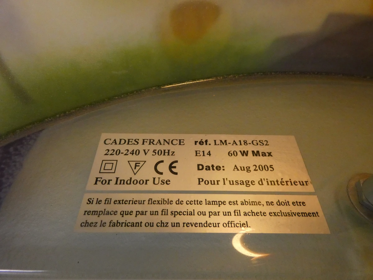 CADES France tafellamp met mediterrane decoratie - foto 4