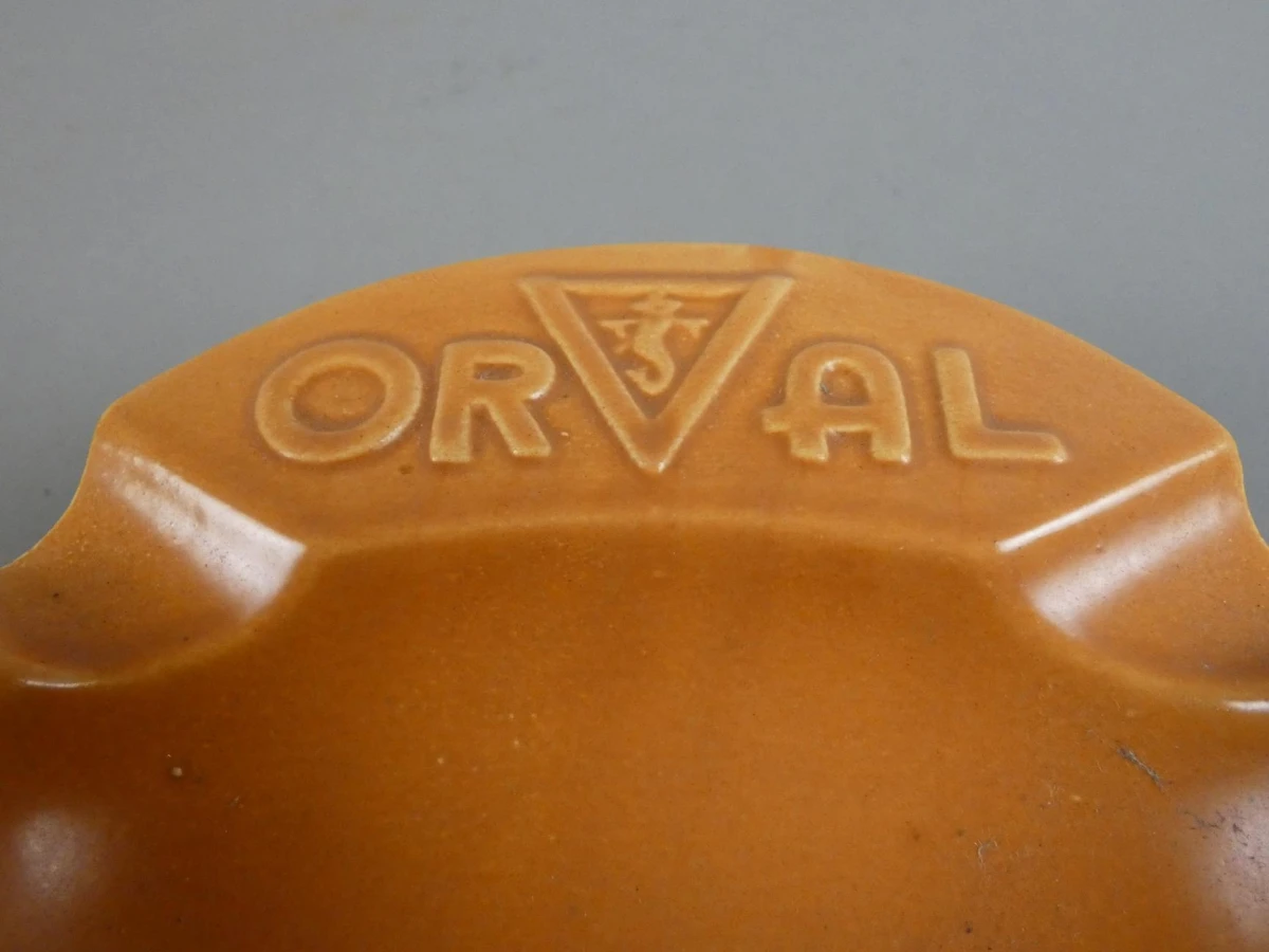 Vintage keramiakken Orval asbak - foto 4
