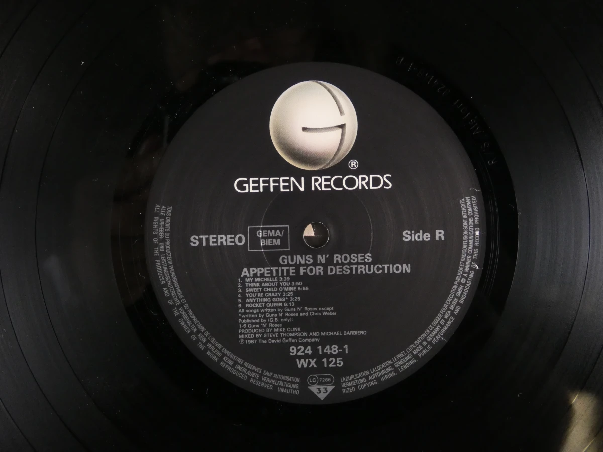 Guns N’ Roses LP - Appetite for Destruction - met controversiële Robot-hoes - foto 3