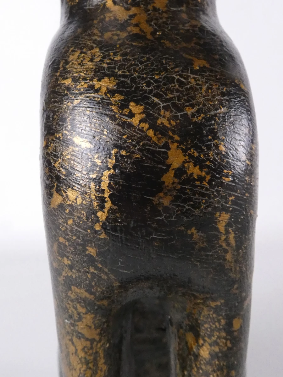 Decoratieve kat in hars met patina - foto 5
