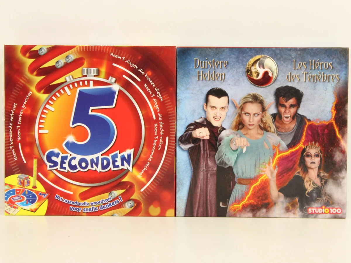 Lot van 6 gezelschapsspellen - foto 2