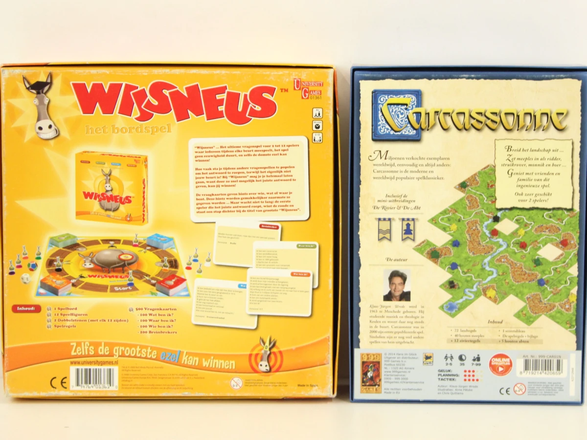 Lot van 6 gezelschapsspellen - foto 5