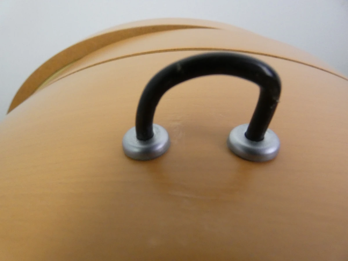 Set van 2 Hülsta Primo DC Ronde Design Nachtkastjes op Wieltjes - foto 11