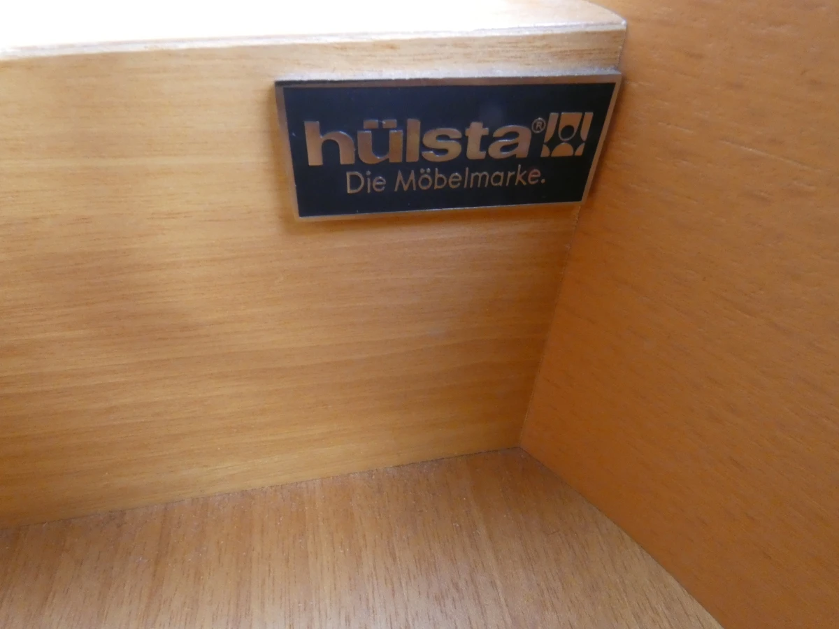Set van 2 Hülsta Primo DC Ronde Design Nachtkastjes op Wieltjes - foto 19