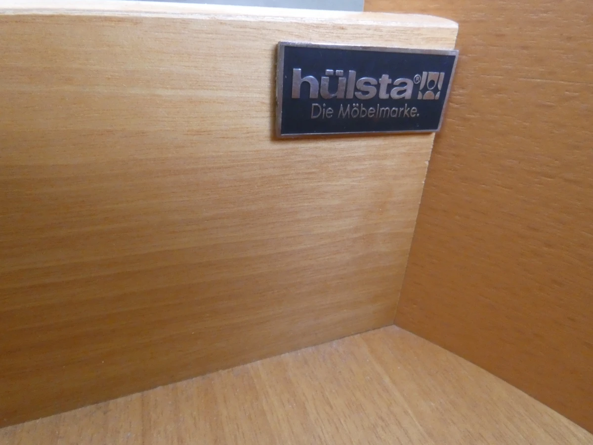 Set van 2 Hülsta Primo DC Ronde Design Nachtkastjes op Wieltjes - foto 20