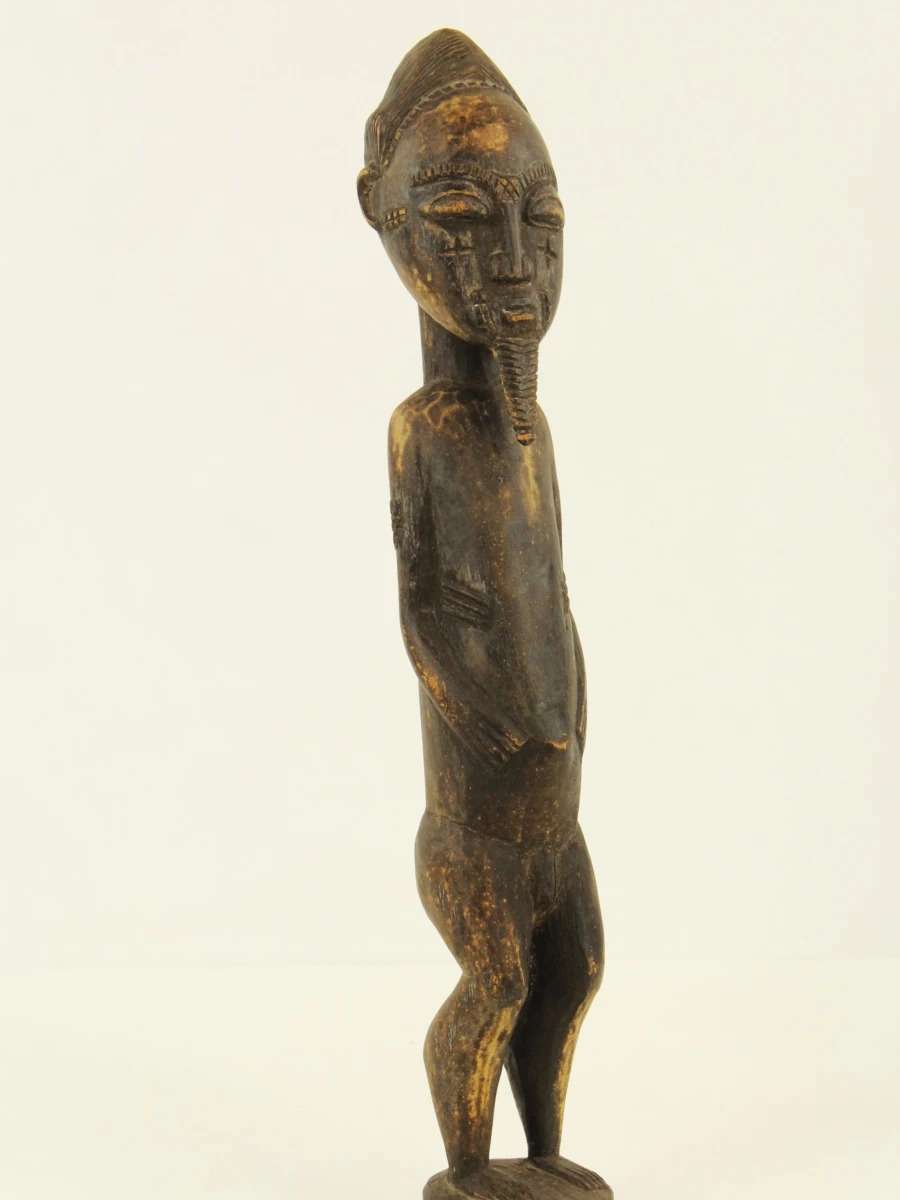 Set van 4 Afrikaanse houten beelden - foto 10