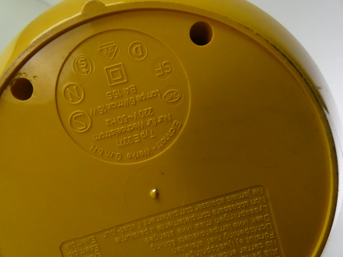 Vintage Eichhoff-Werke telescopische bureaulamp - foto 12