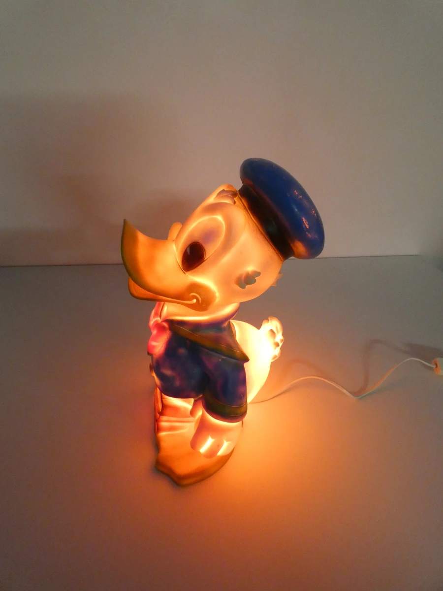 Vintage Disney Donald Duck tafellamp - Heico - foto 12