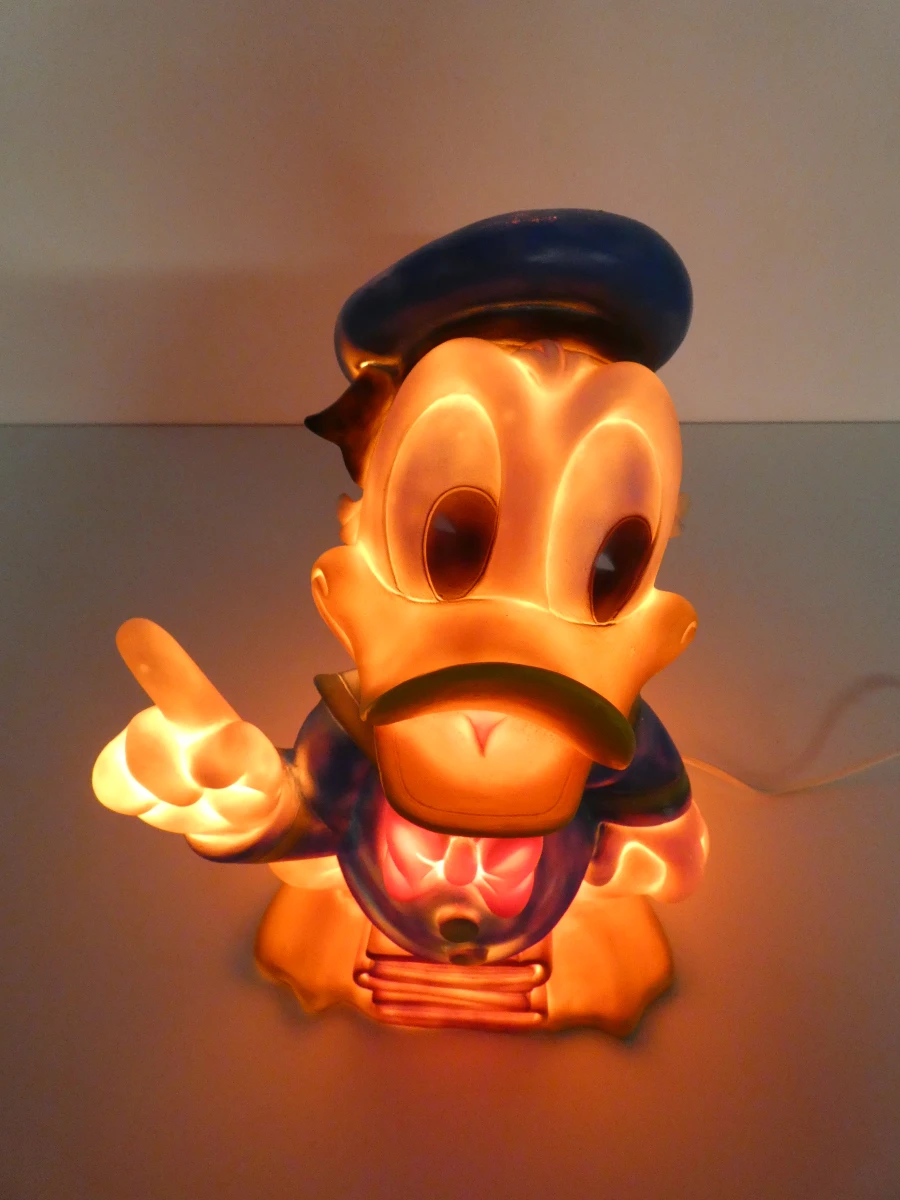 Vintage Disney Donald Duck tafellamp - Heico - foto 16