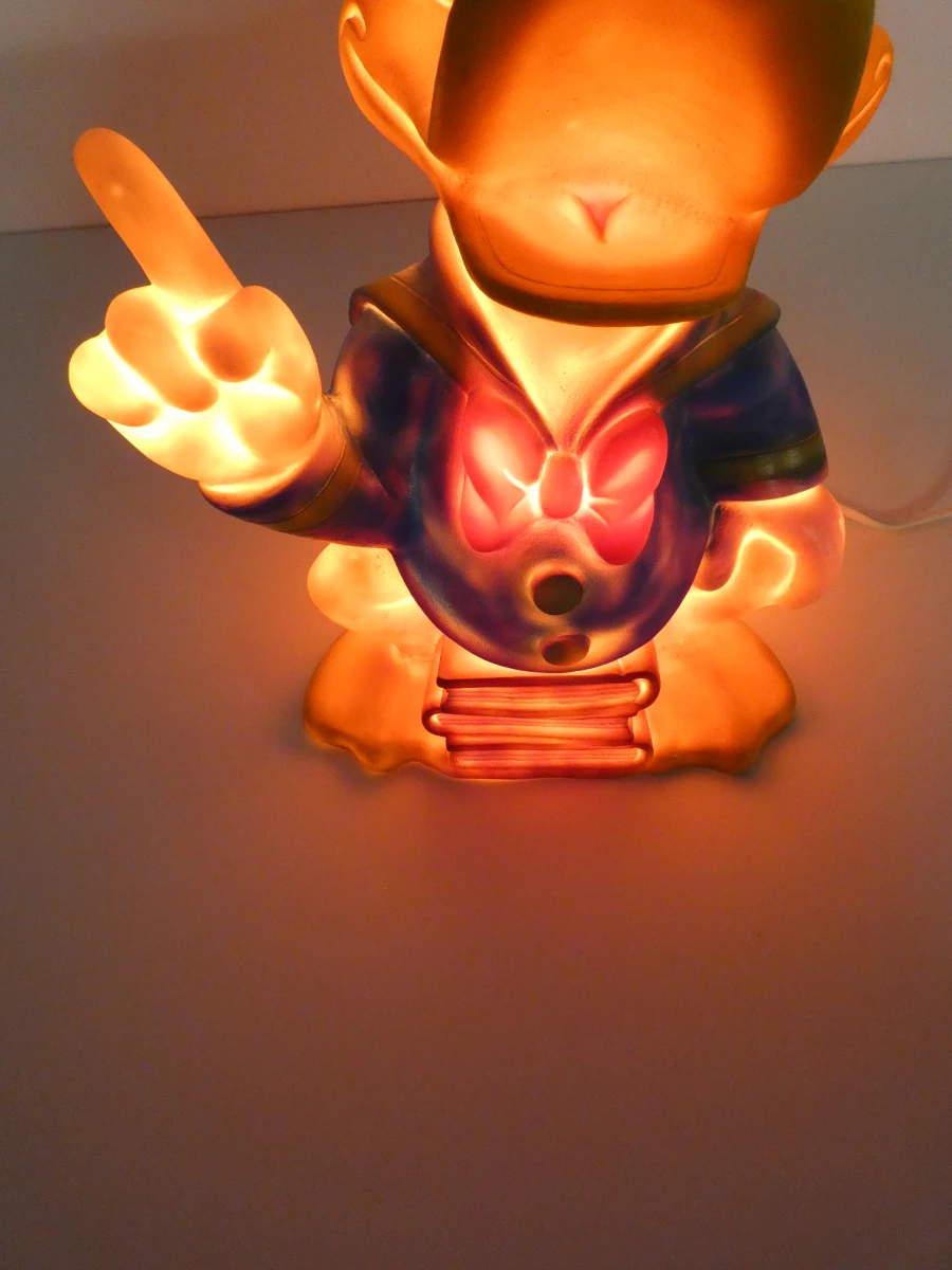 Vintage Disney Donald Duck tafellamp - Heico - foto 17
