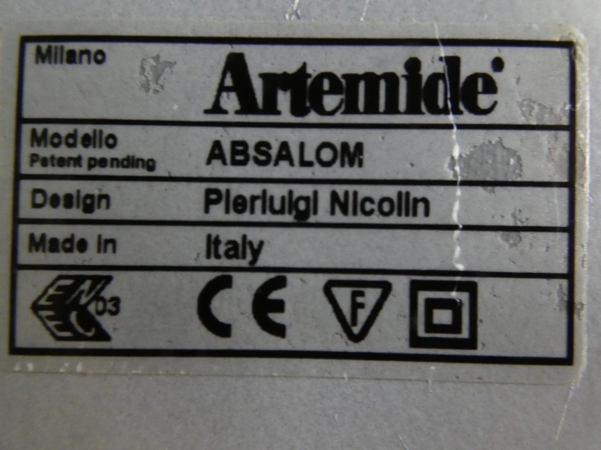 Artemide Absalom Hal design vloerlamp – Pierluigi Nicolin, Italië - foto 17