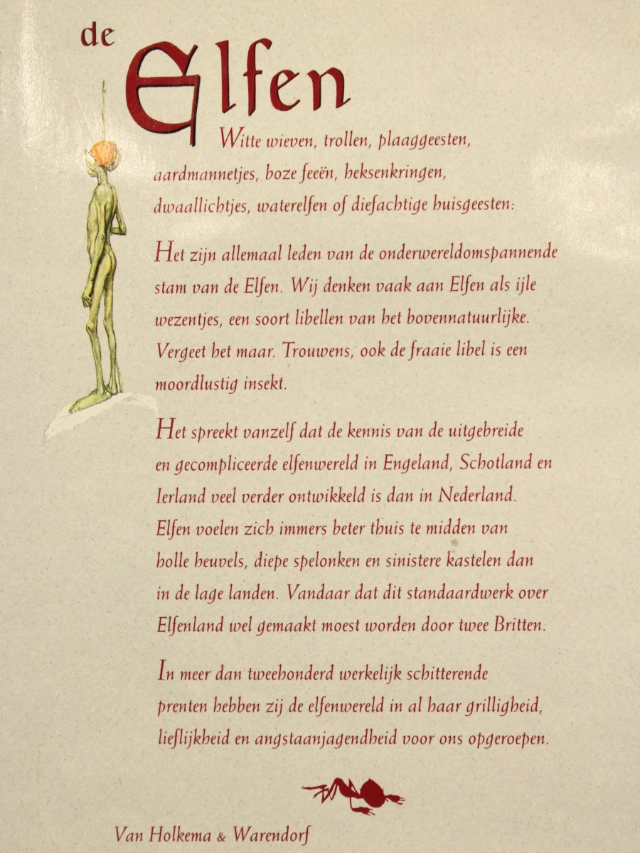 De Elfen  Beschreven en geilustreed door Brian Froud & Alan Lee- Van Holkema & Warendorf - foto 6