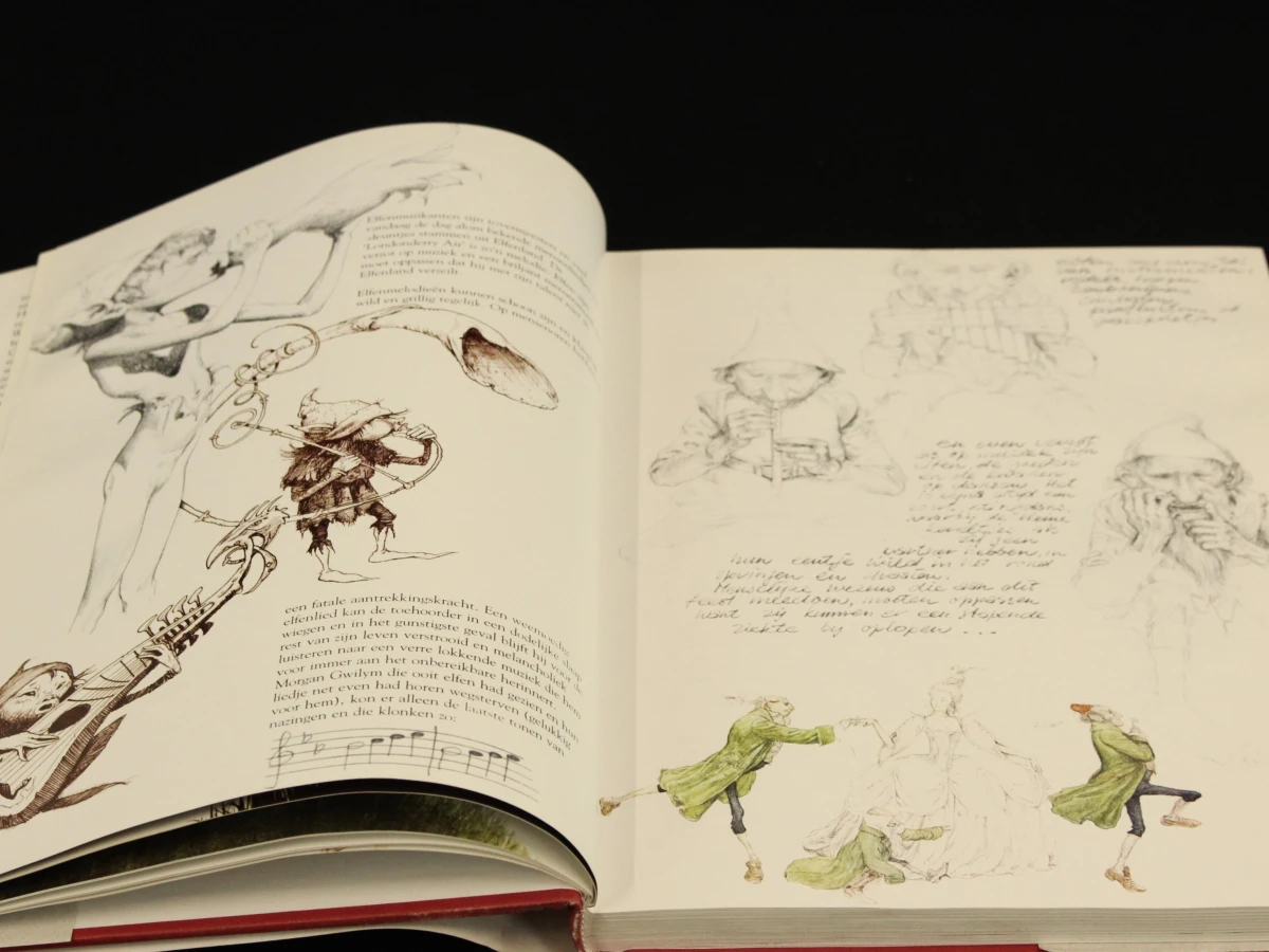 De Elfen  Beschreven en geilustreed door Brian Froud & Alan Lee- Van Holkema & Warendorf - foto 3
