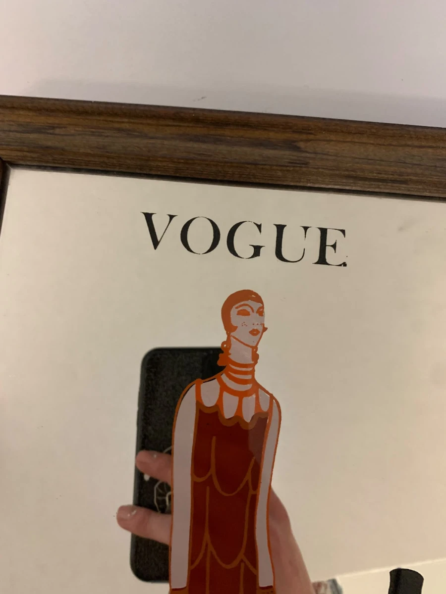 Vintage Vogue reclamespiegel - foto 3