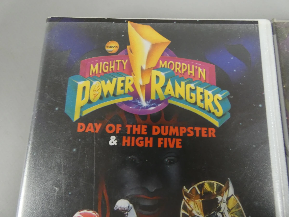 3 Power rangers VHS films - foto 2