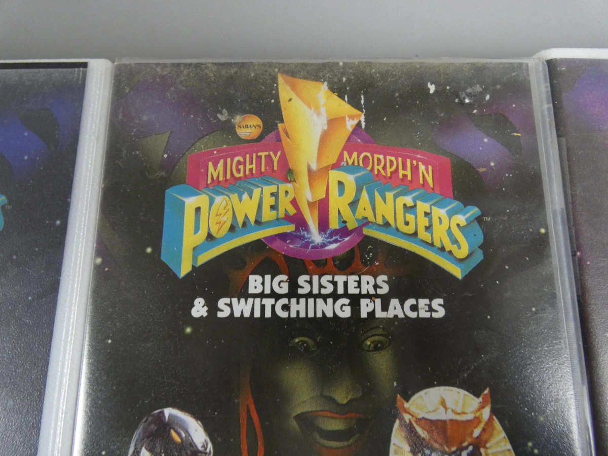 3 Power rangers VHS films - foto 3
