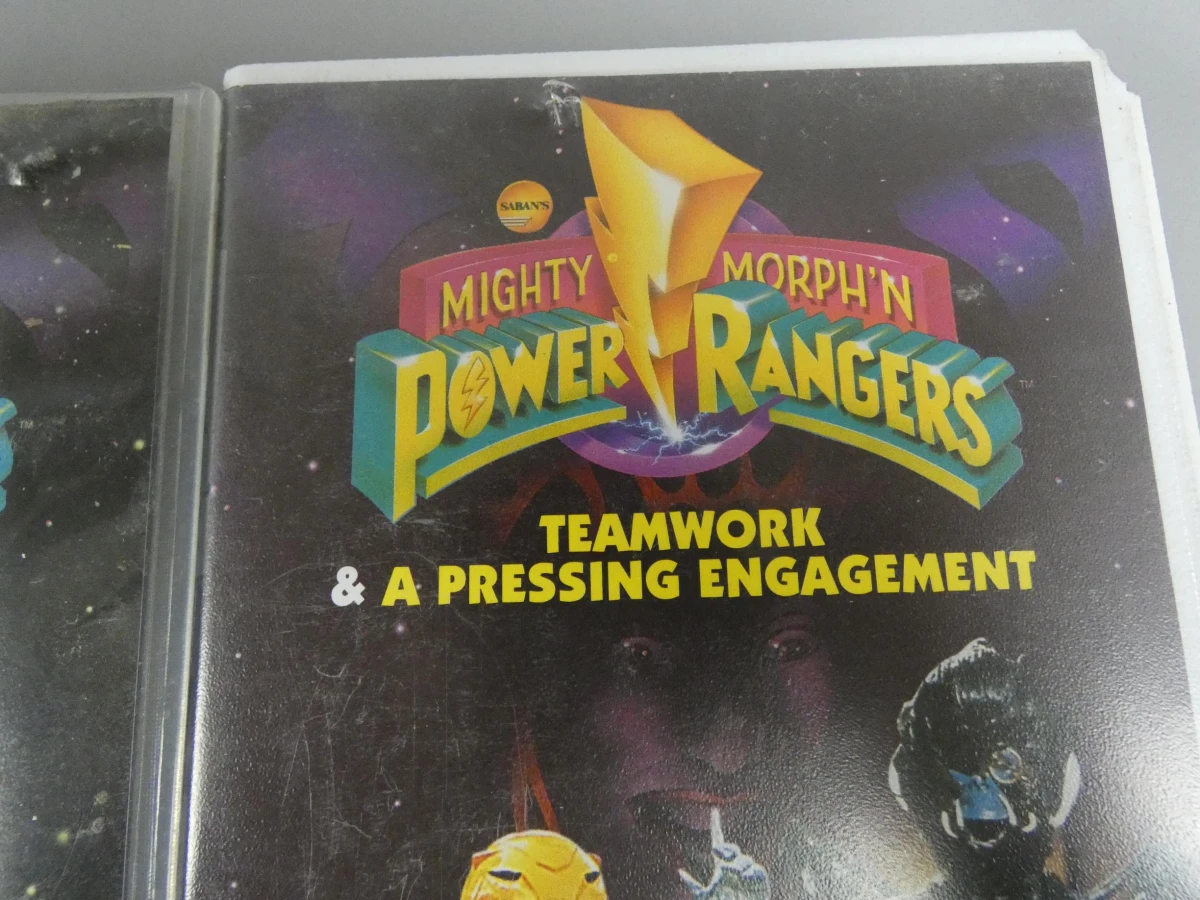 3 Power rangers VHS films - foto 4