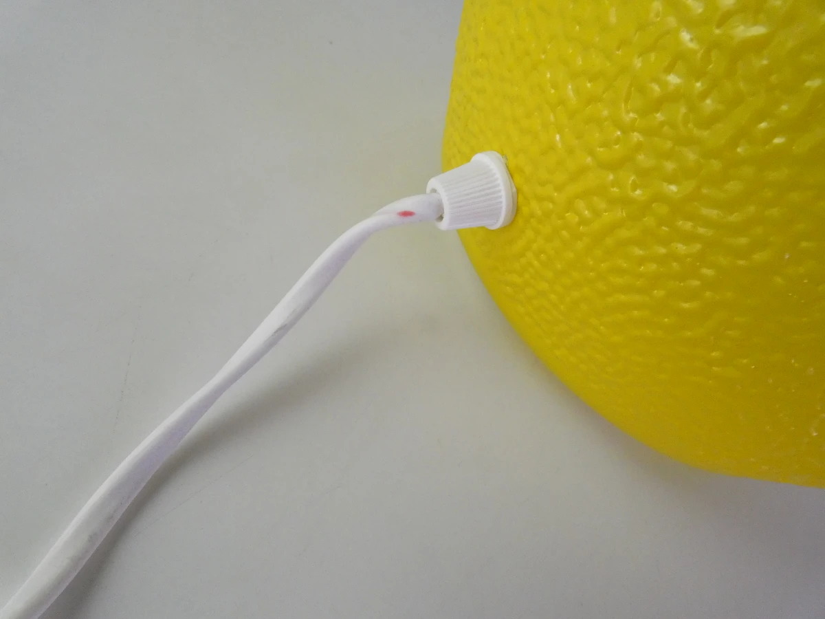 XL Orangina Glazen Fles Lamp – ArtScène Créations (Jaren '80) - foto 10