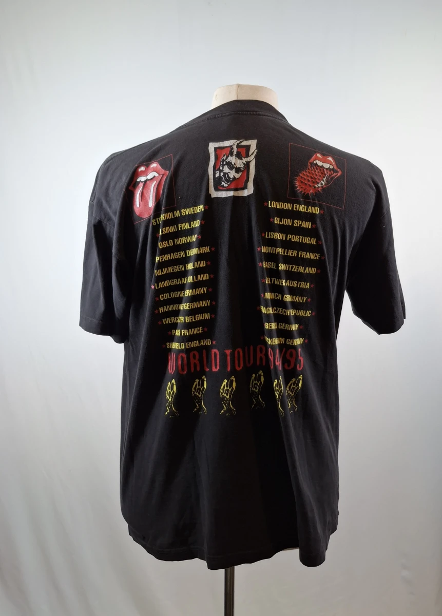 Origineel vintage "The Rolling Stones" T-shirt - foto 3
