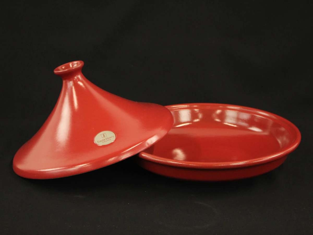 Emile Henry Rode keramische tajine 3,5L - foto 8