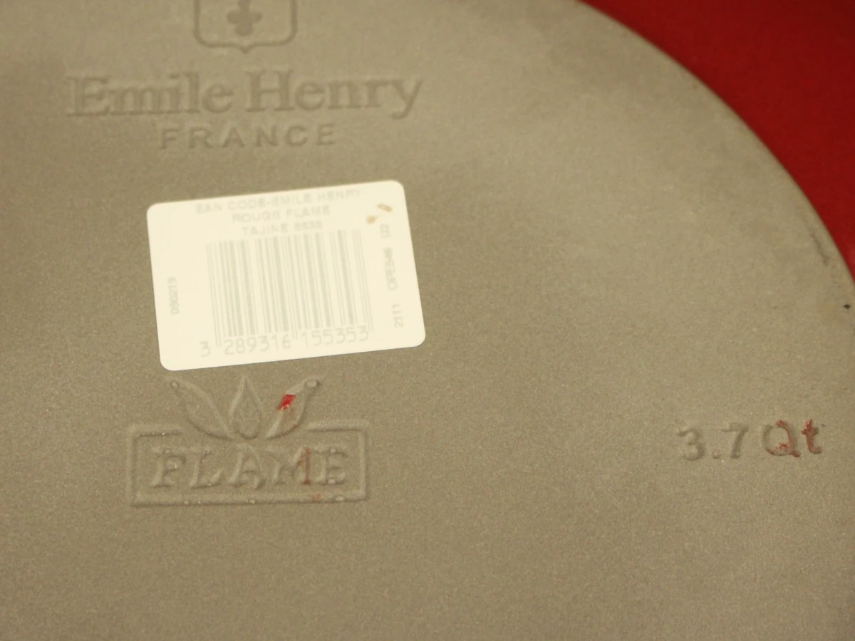 Emile Henry Rode keramische tajine 3,5L - foto 13