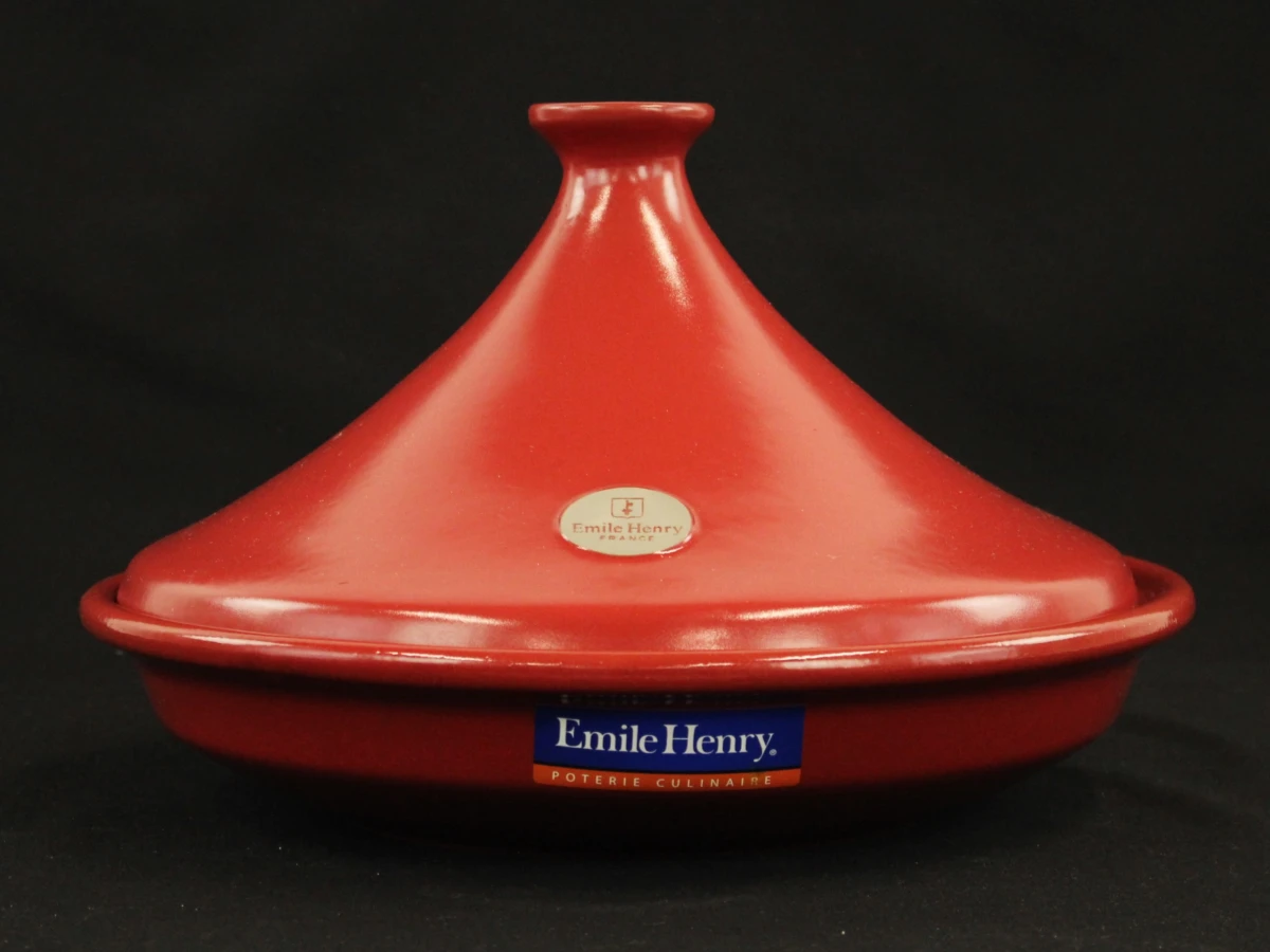 Emile Henry Rode keramische tajine 3,5L - foto 16