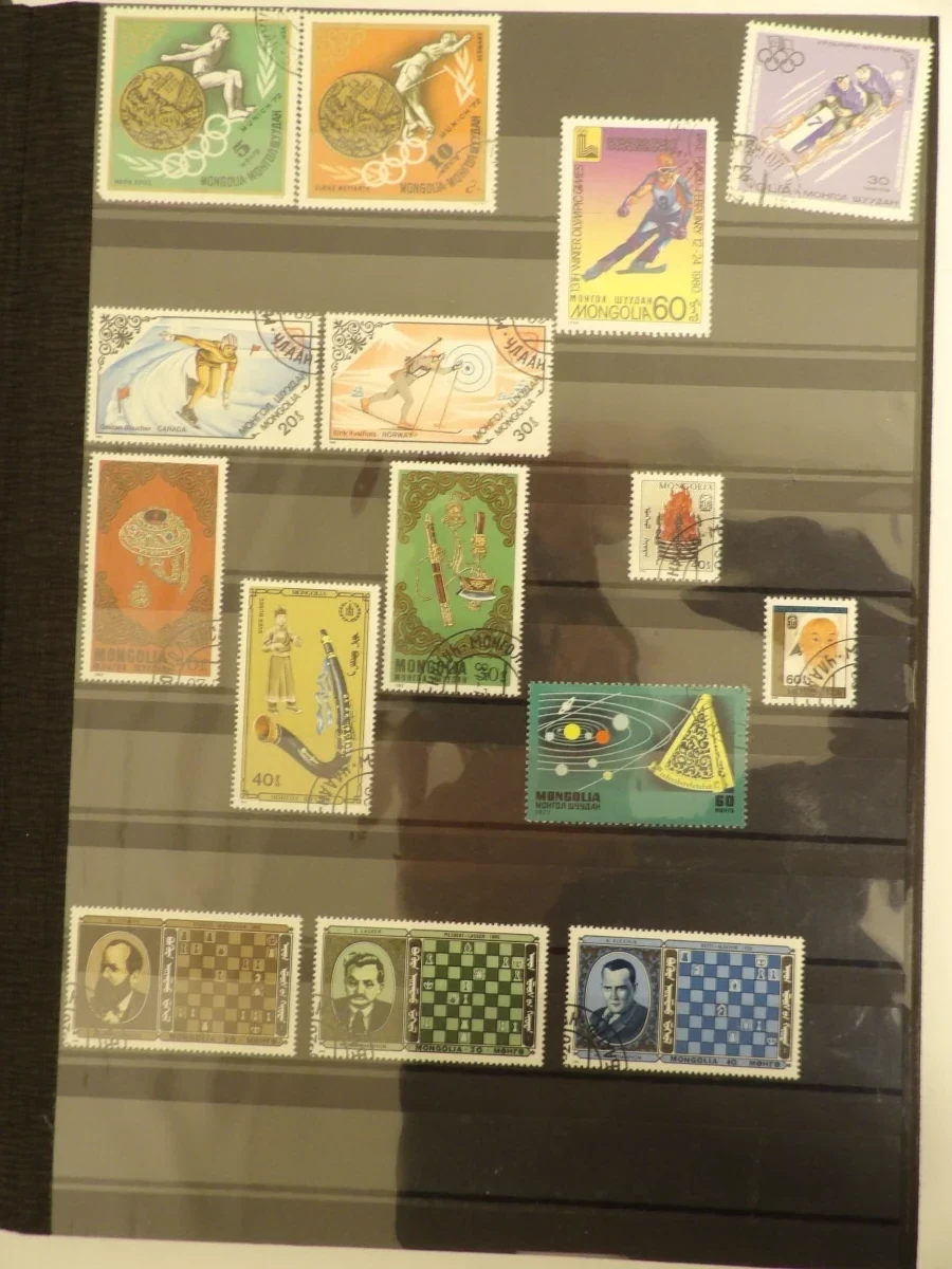 4 wereldwijde postzegelalbums - foto 15