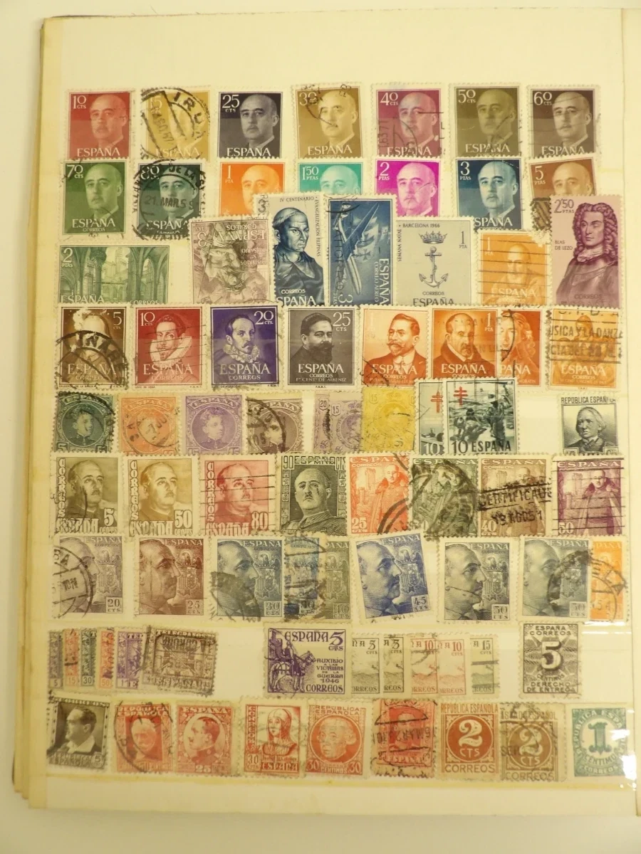 4 wereldwijde postzegelalbums - foto 20