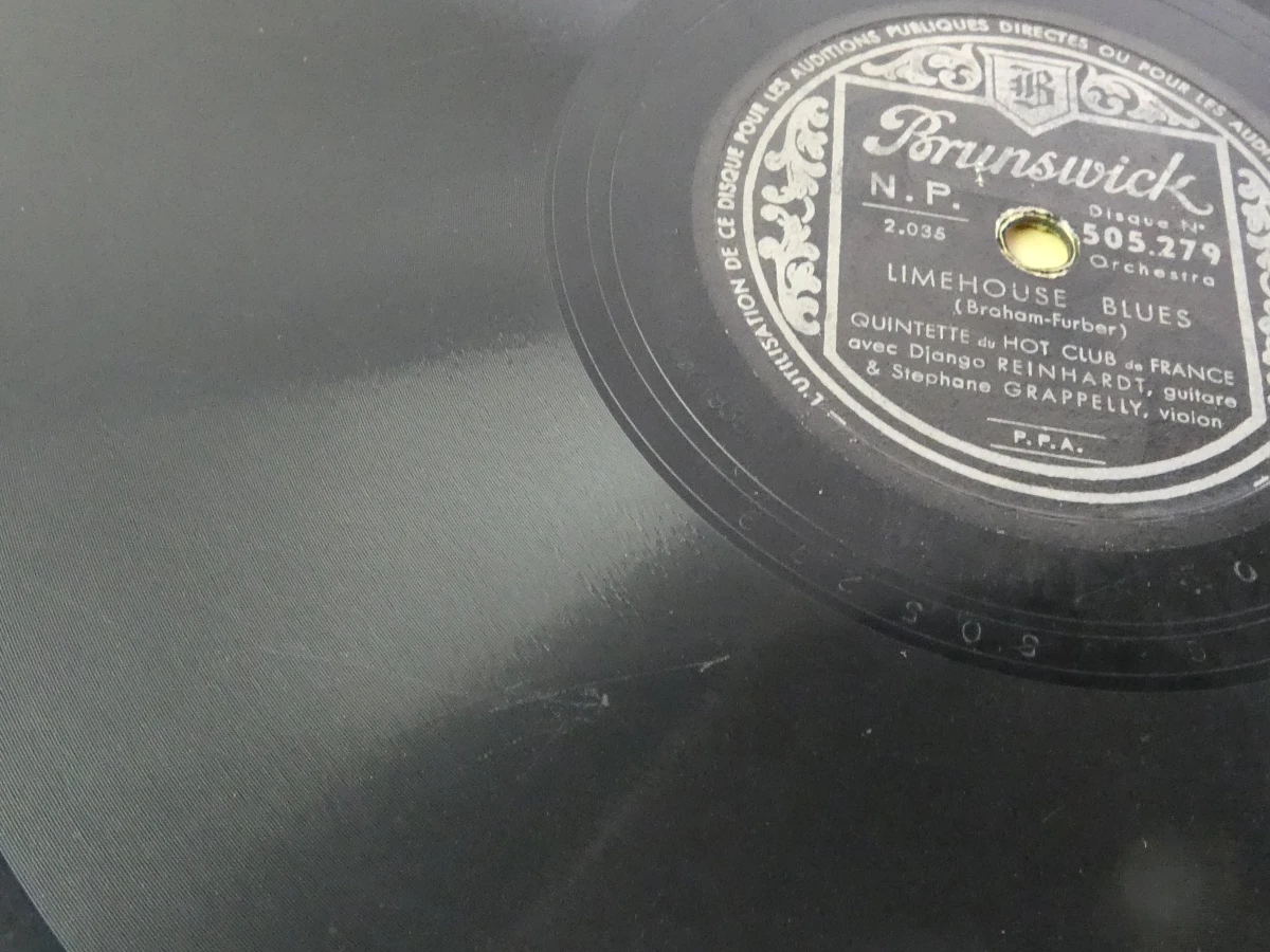 Set van vintage grammofoonplaten met hoes - foto 7