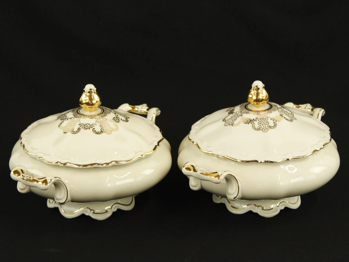 9-delige servies set van Mitterteich Bavaria - foto 13