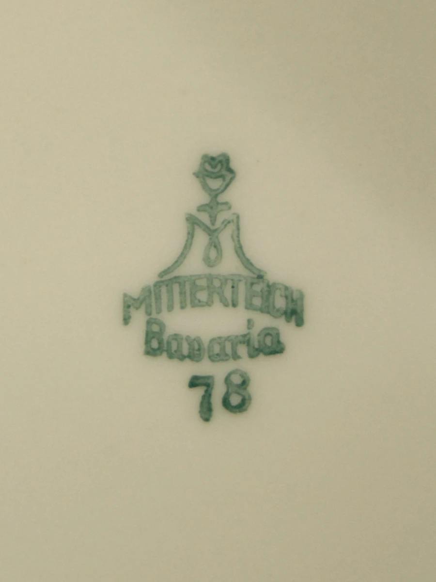 9-delige servies set van Mitterteich Bavaria - foto 15
