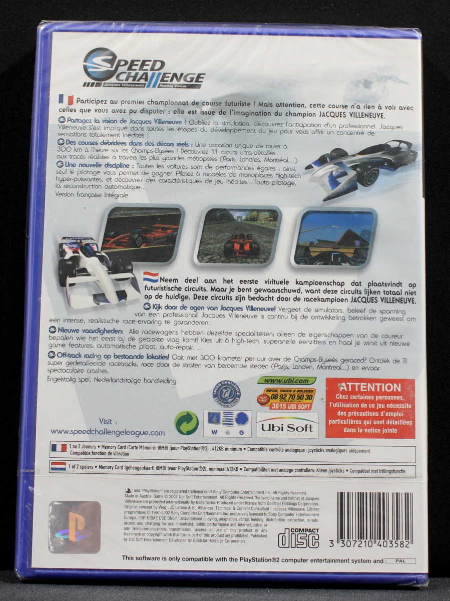Speed Challenge | PS2 [SEALED] - foto 2