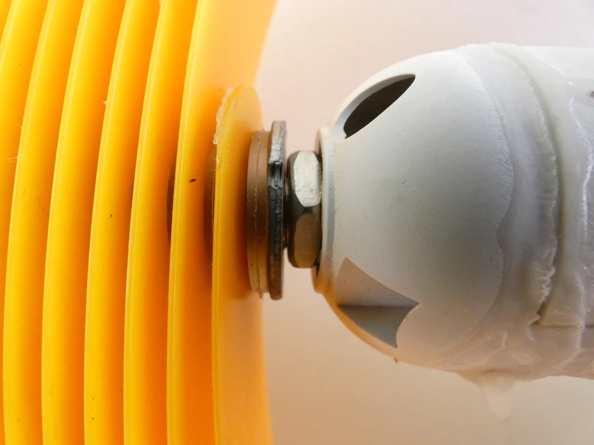 Retro Space Age 'Moon Lamp' – Oranje Design Klassieker - foto 22