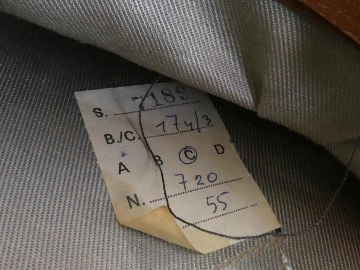 Vintage Belgische militaire kepie Jagers – Preta Brussel, maat 55 - foto 11