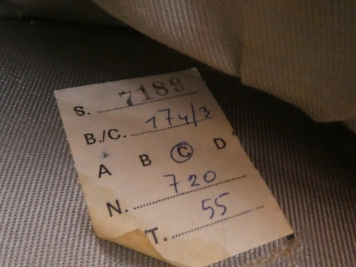 Vintage Belgische militaire kepie Jagers – Preta Brussel, maat 55 - foto 12