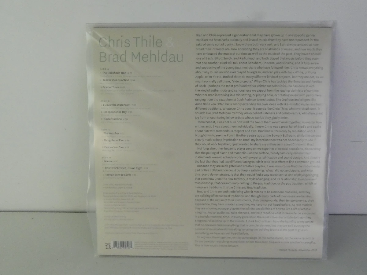 Chris Thile & Brad Mehldau – Debuutalbum + Krantenartikelen - foto 4