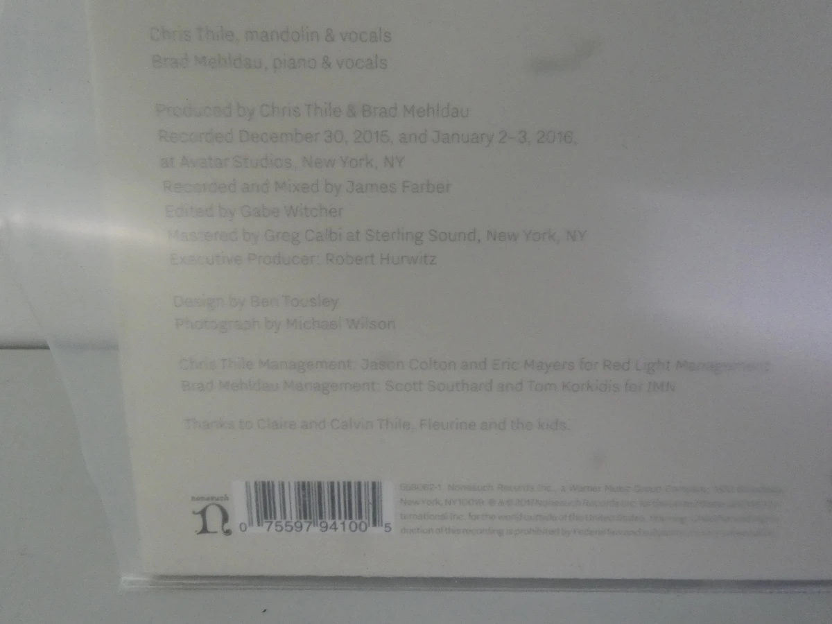Chris Thile & Brad Mehldau – Debuutalbum + Krantenartikelen - foto 5