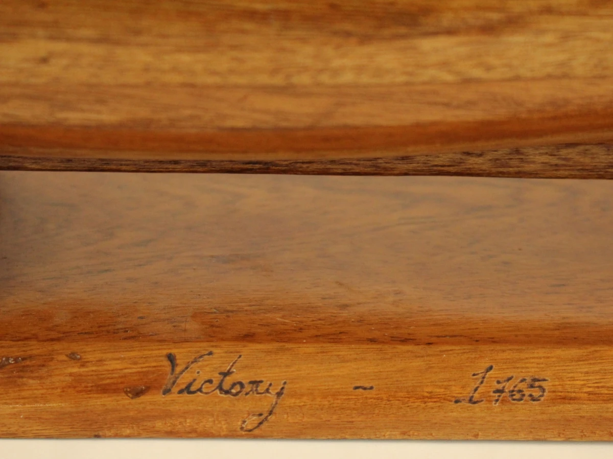 HMS VICTORY 1765 - indrukwekkend handgemaakt houten zeilschip - 75 cm - maritiem verzamelobject - foto 8