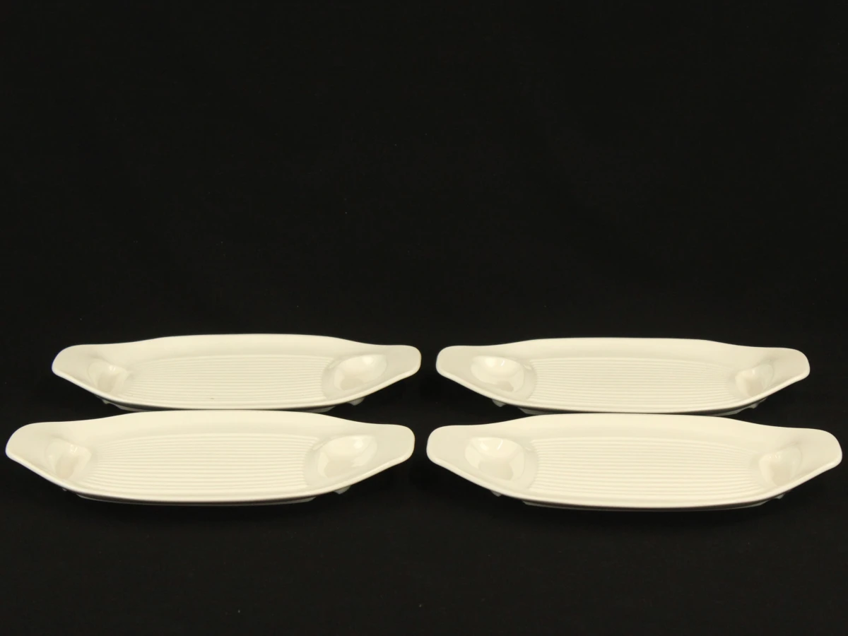 Villeroy & Boch Set van serveerschalen en tapa servies in verschillende formaten in minimalistisch wit - foto 7