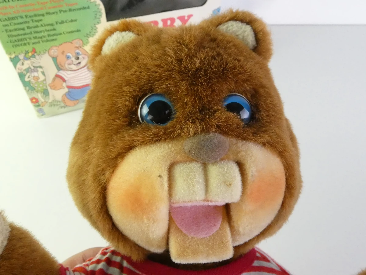 Vintage Teddy Ruxpin pratende beer/cassettespeler interactief - foto 3