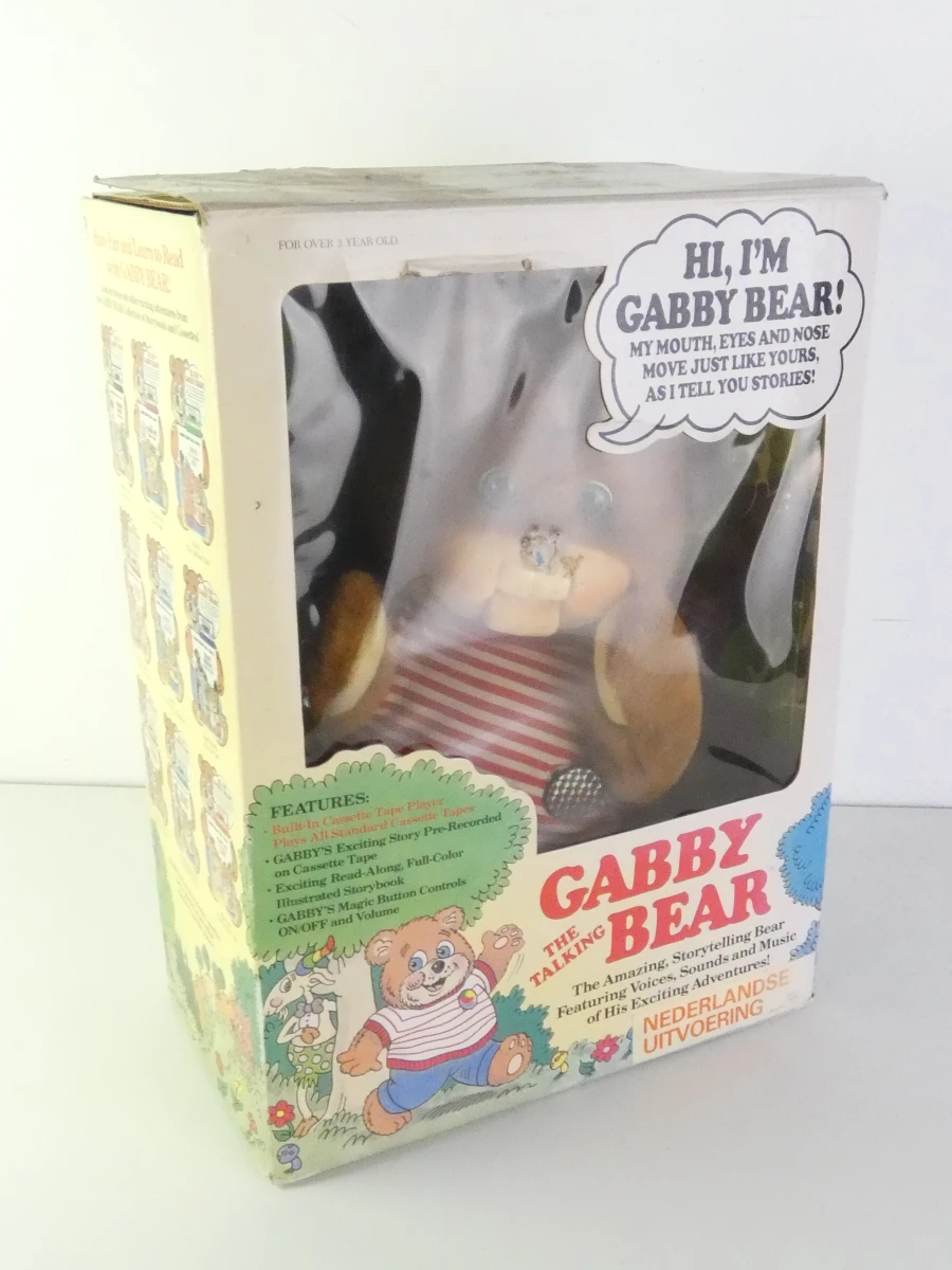 Vintage Teddy Ruxpin pratende beer/cassettespeler interactief - foto 18