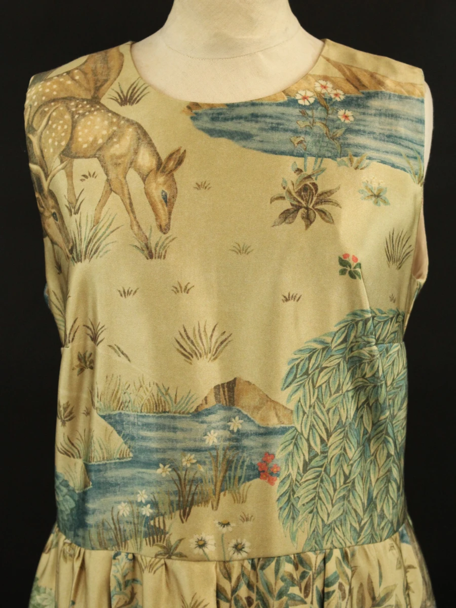 JUST IN CASE - Prachtige jurk met romantische natuurprint - Belgische designer - foto 3