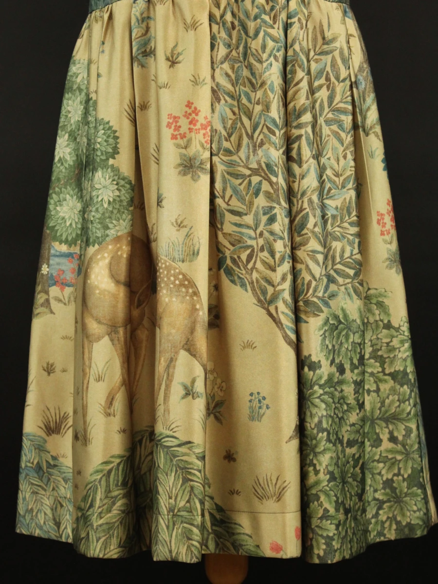 JUST IN CASE - Prachtige jurk met romantische natuurprint - Belgische designer - foto 4