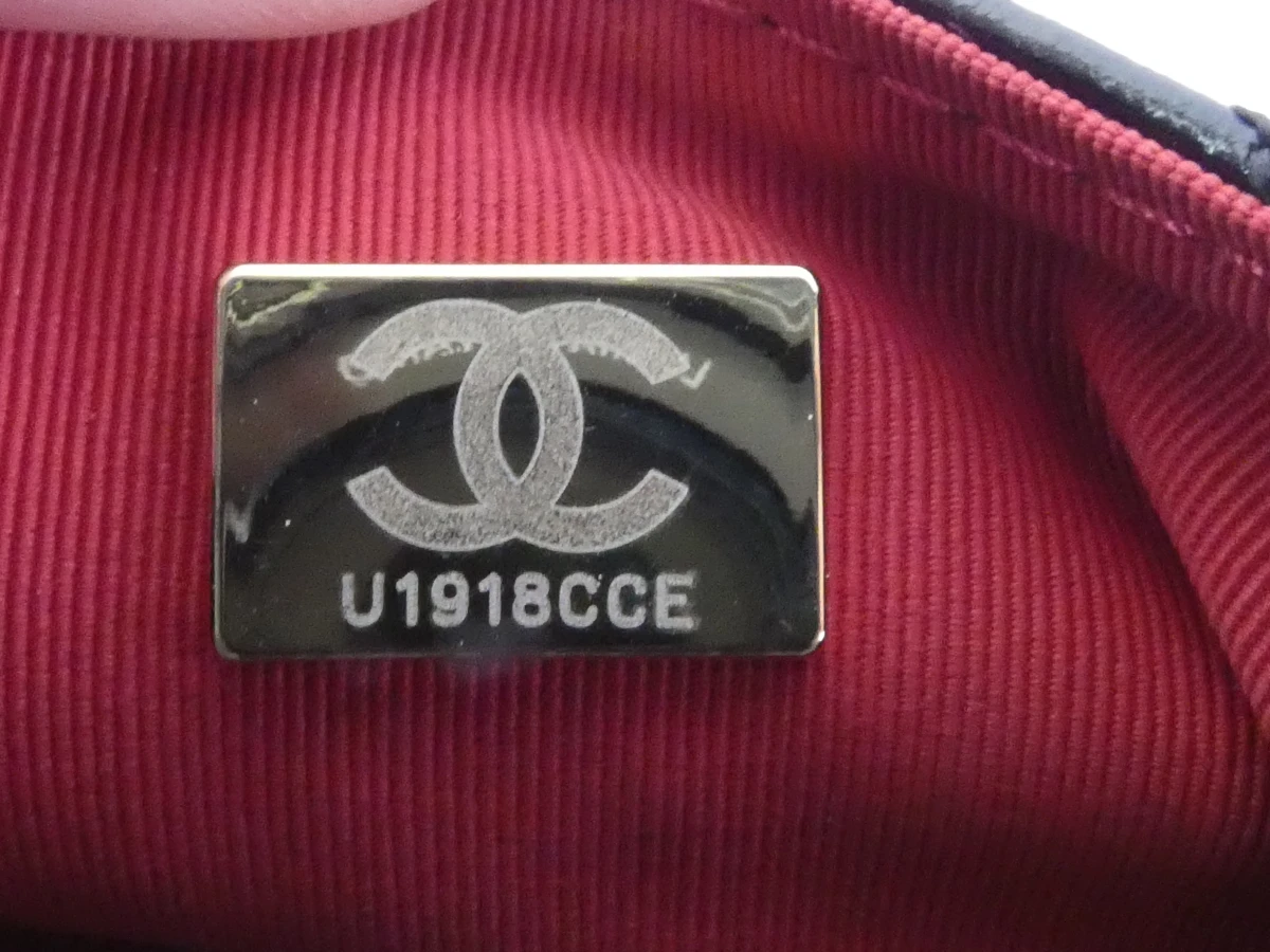 Zwarte lakleren handtas Chanel - foto 9