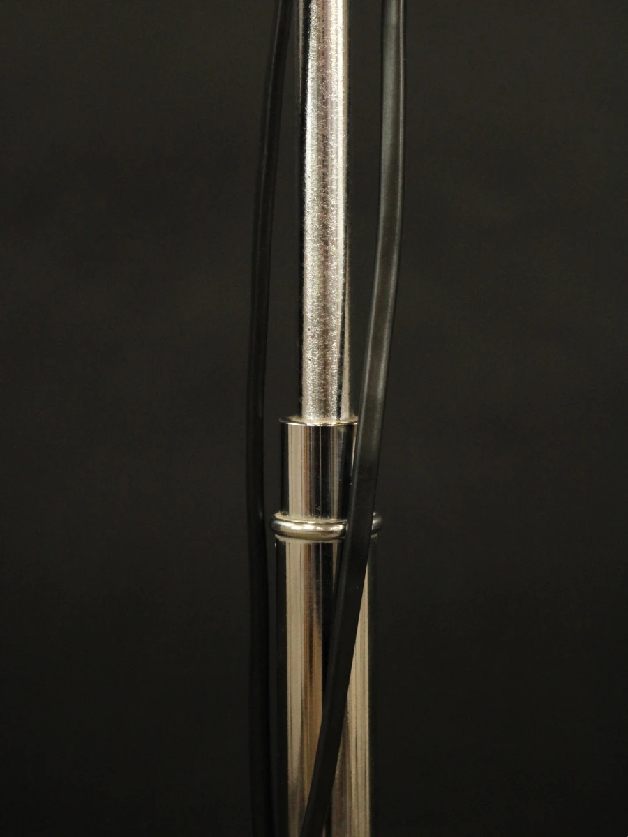 Herda - Vintage space age vloerlamp met dubbele chromen bolspots - jaren 70 - foto 9