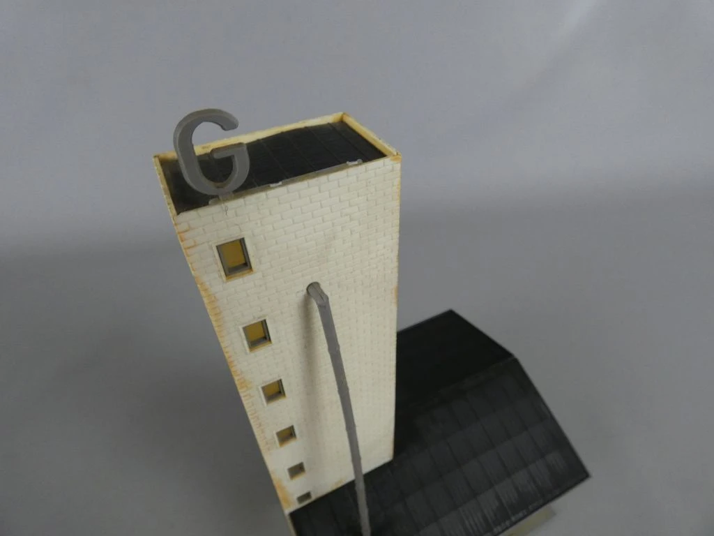 Modelbouw set treinstation Rheden en fabriek schaal H0 - foto 10