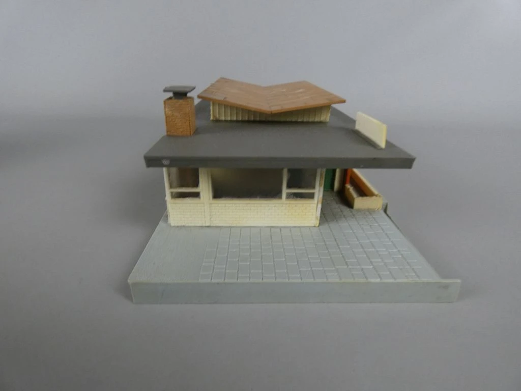 Modelbouw set treinstation Rheden en fabriek schaal H0 - foto 3