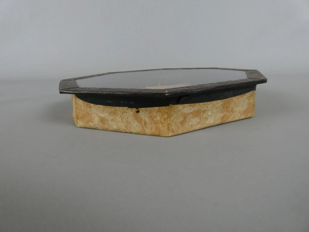 Oud octagonaal wanddecoratie met camee - foto 2