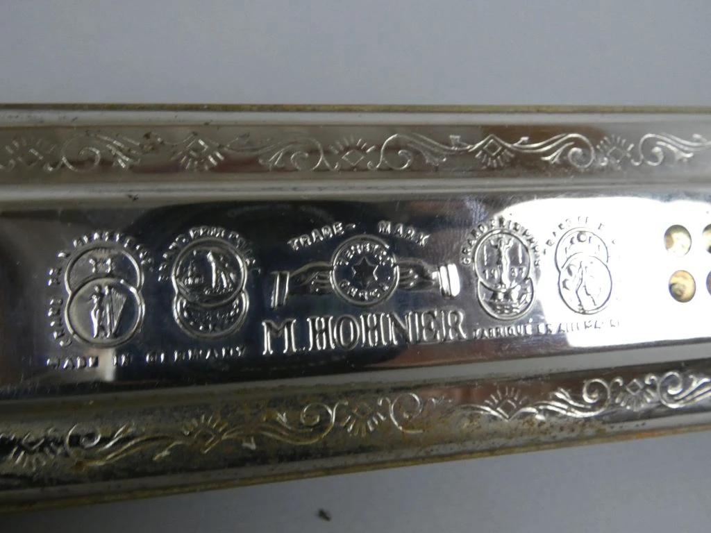 M. Hohner Echo mondharmonica in originele doos - foto 4