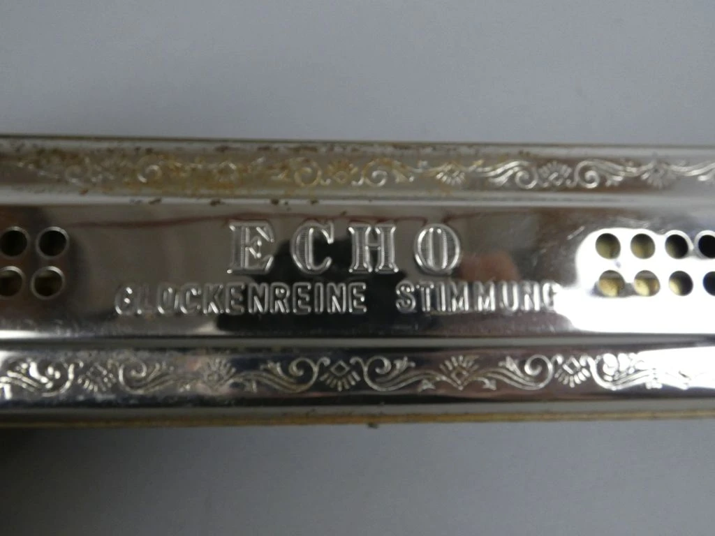 M. Hohner Echo mondharmonica in originele doos - foto 5